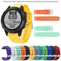 Còn hàng Cho Garmin Fenix 6 / 5 Sapphire / 5 Plus / Forerunner 935 945 / Dây đeo đồng hồ phát hành nhanh bằng silicon bản năng