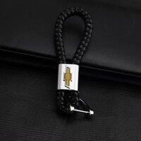 Còn hàng Da Tay Dệt Mặt Dây Chuyền Ô Tô Móc Khóa Cho Xe Chevrolet Spark Lacetti Cruze Trax Camaro Aveo Equinox Malibu Sail