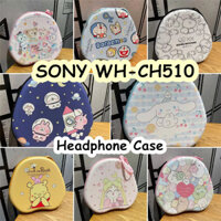 [Còn hàng] Dành cho hộp đựng tai nghe SONY WH-CH510 Phim hoạt hình CuteHeadsset Earpads Hộp đựng túi đựng