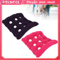[Còn hàng] Đệm bơm hơi Dày Đổ Xô Chống Decubitus Thoáng Khí Lót Ghế Ô Tô Văn Phòng Xe Lăn -SUNCOL