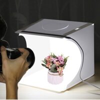 Còn hàng Di Động Gấp LED Studio Mini Chụp Ảnh Hộp Chụp Ảnh Chuyên Nghiệp Chụp Ảnh Đèn LED Đơn Giản Hộp Đèn Nhỏ Po