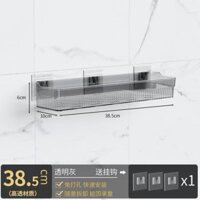 Còn hàng # [Đơn giản hiện đại] Giá đỡ lưu trữ cốc hút không cần khoan, giá treo tường cho bồn rửa trong phòng tắm, tổ chức mỹ phẩm 0303hw