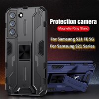 Còn Hàng Giá Đỡ Cho Samsung Galaxy S21 Fe 5G S 21 Ultra Plus Fe S21FE 4G Armor Vỏ Điện Thoại Chống Sốc Cứng B