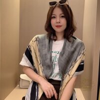 Còn hàng Khăn quàng cổ thời trang LUCY 110 * 110cm khăn choàng vuông khăn choàng nữ in khăn lụa