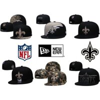 Còn hàng Kỷ nguyên mới New Orleans Saints Màu sắc quân đội 9FIFTY Có thể điều chỉnh bên thêu Mũ bóng bầu dục