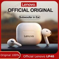 Còn hàng Lenovo LP40TWS Tai nghe Bluetooth mini không dây tai nghe thể thao chơi game Tai nghe Bluetooth có thể vượt qua IOS Android