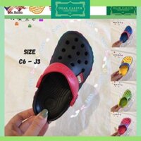 Còn hàng (MIỄN PHÍ JIBBITZ) KHUYẾN MÃI Dép Crocs LEGO Kids _ BLACK