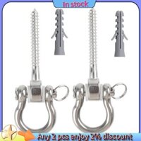 Còn hàng Móc treo xích đu Bộ móc M8 Heavy Duty 180° Móc Võng Inox Dung Tích 1800LB Cho Ghế Võng Túi Cát Bền