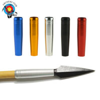 Còn hàng OD8mm Mũi Tên Chèn Adapter Vít Đầu Nối Đầu Rộng Tre Trục Gỗ 12 Chiếc