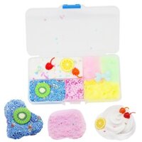 Còn hàng omaha Kiwi Lemon Fruit Plate Cloud Brushed Slime Squishies Clay Giải nén Đồ chơi trẻ em