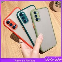Còn hàng OPPO Reno 4 Pro (4G) Vỏ bọc toàn bộ bằng nhựa Acrylic cứng TPU chống sốc cho OPPO Reno4 Pro