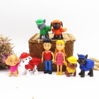 Còn hàng Paw Patrol Mô hình búp bê cho sinh nhật tại nhà Tiệc trang trí bánh Rubble Skye Ryder Paw Patrol Đồ chơi quà tặng cho chó dễ thương
