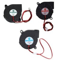 Còn hàng Quạt làm mát máy in 3D 5015 50x50x15mm Quạt thổi ly tâm 5V 12V 24V 2 chân Quạt làm mát không chổi than
