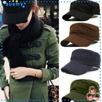 Còn hàng SUSHEN Vintage Mũ Quân Đội Tuần Tra Có Thể Điều Chỉnh Mũ Trơn Phong Cách Cổ Điển Cadet Ngoài Trời Unisex Cotton / Nhiều Màu