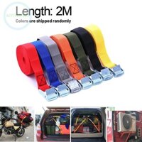 Còn hàng Thắt lưng 1PC 2m Khóa kim loại Đai móc chắc chắn cho ô tô Xe máy 1 Xếp hạng