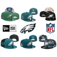 Còn hàng Thời đại mới Đại bàng Philadelphia với mối nối màu xanh đen 9FIFTY Có thể điều chỉnh bên thêu Mũ bóng bầu dục