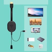 [Còn hàng] Trình phát trực tuyến đa phương tiện HDMI Chromecast 4K HD cho máy chiếu màn hình Google Home