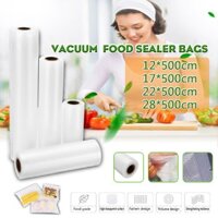 Còn hàng Túi đựng thực phẩm Vac Magic Seal cho máy hút chân không Túi bảo quản Tiết kiệm thực phẩm 12 / 17 / 22 / 28cm