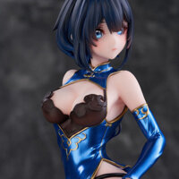 Còn hàng, tượng cô gái cheongsam anh đào Nangong, hộp đựng sách để bàn, đồ trang trí xu hướng quốc gia cao cấp, búp bê cô gái xinh đẹp