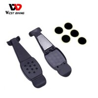 Còn hàng WEST BIKING Xe Đạp Dụng Cụ Mở Đòn Bẩy Lốp Xe Đạp Bộ Dụng Cụ Sửa Chữa Có Keo Chip Lốp Miếng Dán