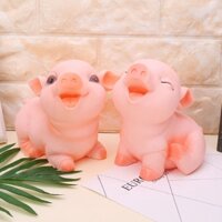 Con heo đất đựng tiền xu tiết kiệm có thể mở ra dùng trang trí phòng quà tặng cho trẻ em