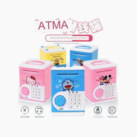 Con heo đất tiết kiệm ATM rung sáng tạo ngoài hộp mật khẩu chống rơi công suất lớn cho bé trai và bé gái [Nhận Sỉ]