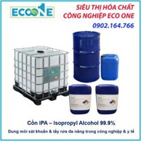 Cồn IPA – Isopropyl Alcohol 99.9% | Dung môi sát khuẩn & tẩy rửa đa năng trong công nghiệp & y tế