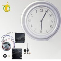 Con lắc Đồng hồ chuyển động Phụ kiện đồng hồ DIY với hộp chuông nhạc Con trỏ màu đen 49mm 61mm 65mm