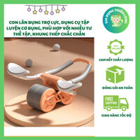 Con Lăn Bụng Trợ Lực Khung Thép Chắc Chắn Dụng Cụ Tập Cơ Bụng Đa Tư Thế Tập Thể Hình