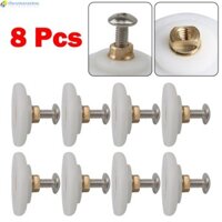 Con lăn cửa tắm lâu trôi bằng đồng thau và vòng bi Nylon Đường kính 26mm