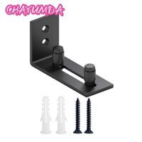 Con lăn dẫn hướng cổng trượt CHAYUMDA, Hướng dẫn cửa trượt màu đen bằng thép, Phụ kiện phần cứng cửa treo tường Cửa trượt