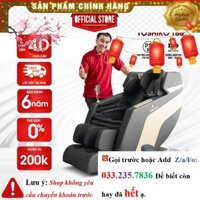 [Con lăn di chuyển 4D] Ghế massage trị liệu toàn thân Toshiko T86 <NEw<