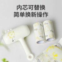 Con lăn dính Lint, Bàn chải lăn giấy bụi rách, Bàn chải loại bỏ xơ vải hút, Quần áo nỉ dính, Rol có thể thay thế
