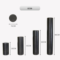 Con Lăn Foam roller Yoga 45x15cm, con lăn giãn cơ ống trụ, lăn xốp giãn cơ, tập gù vẹo cột sống