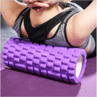 Con Lăn Giãn Cơ 45cmx14cm, Con Lăn Massage Yoga Gym Hỗ Trợ Cơ Thể Sau Tập Thể Thao