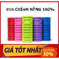 Con lăn giãn cơ cổ điển 45cmx14cm, Con lăn Yoga Foam Roller loại có gai nhiều màu lựa chọn