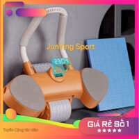 Con lăn hỗ trợ lực tập bụng tập gym tận nhà có đồng hồ đeo tay đếm số tiện dụng loại 1