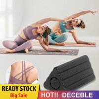 Con lăn lưng khối Yoga hình tam giác 2 trong 1 Mật độ cao dành cho trẻ em tập khiêu vũ [deceble.vn]