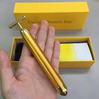 Con lăn massage 24k Facial Golden Pulse Electric 3D Roller Electric