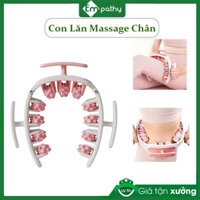 Con lăn massage chân, Dụng cụ massage chân đùi thư giãn cơ bắp cho người bơi lội luyện tập thể thao 11 bánh xe