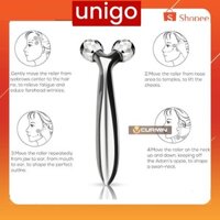 Con Lăn Mặt, Cây Lăn Massage Mặt 3D