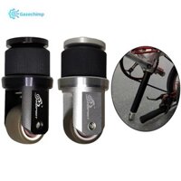 Con lăn phụ trợ xe đạp gấp dễ dàng đẩy bánh xe Bánh xe phụ trợ đa năng cho cột yên có đường kính bên trong Bánh xe đỗ xe