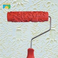 Con lăn sơn họa tiết tường 7 Inch FAKEME, với, Công cụ trang trí tranh trang trí tường trang trí