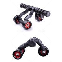 Con lăn tập bụng 2 bánh 3 bánh Double Wheels