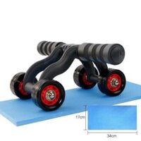 Con Lăn Tập Bụng 4 Bánh ( AB ROLLER AND PUSH UP BAR)