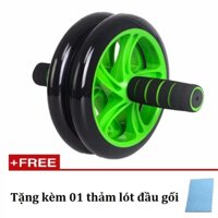 Con lăn tập bụng AB 2 bánh kèm thảm