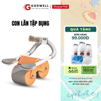 Con Lăn Tập Bụng GODWELL Máy Tập Bụng Giảm Eo Có Đồng Hồ Đếm Giờ Đồ Dùng Thể Thao Cao Cấp