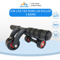 Con lăn tập cơ bụng 3 bánh AB Roller cao cấp Reefit Sport