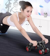 Con lăn tập cơ bụng 4 bánh cao cấp KAMA Ab Roller