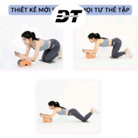 Con lăn trợ lực tập bụng tập gym tại nhà có đồng hồ đếm số tiện dụng
